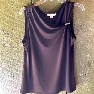 Michael Kors black dressy tank top